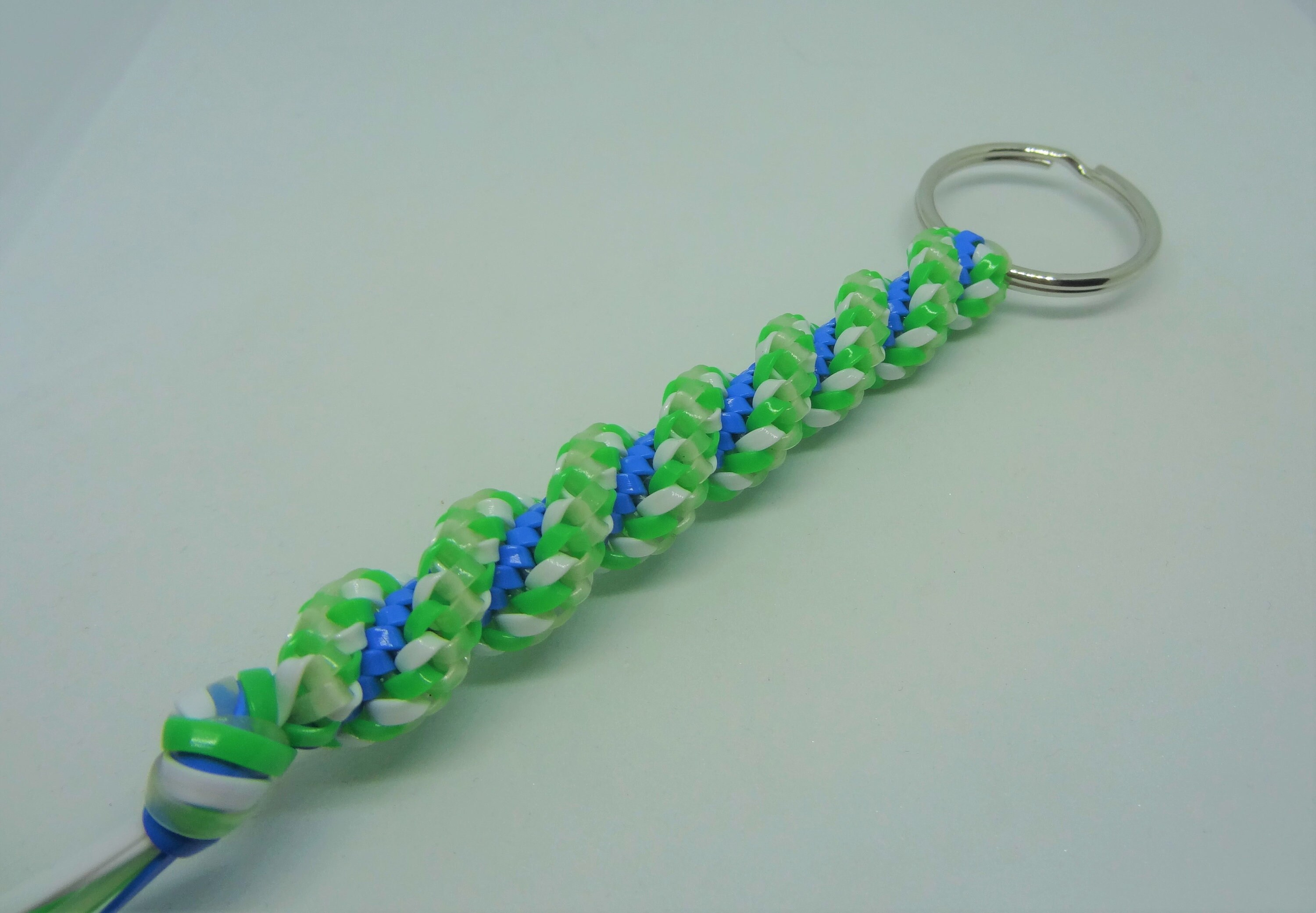 4 String Plastic Lace Keychain Etsy