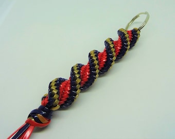 6 String Plastic Lace Keychain - Etsy