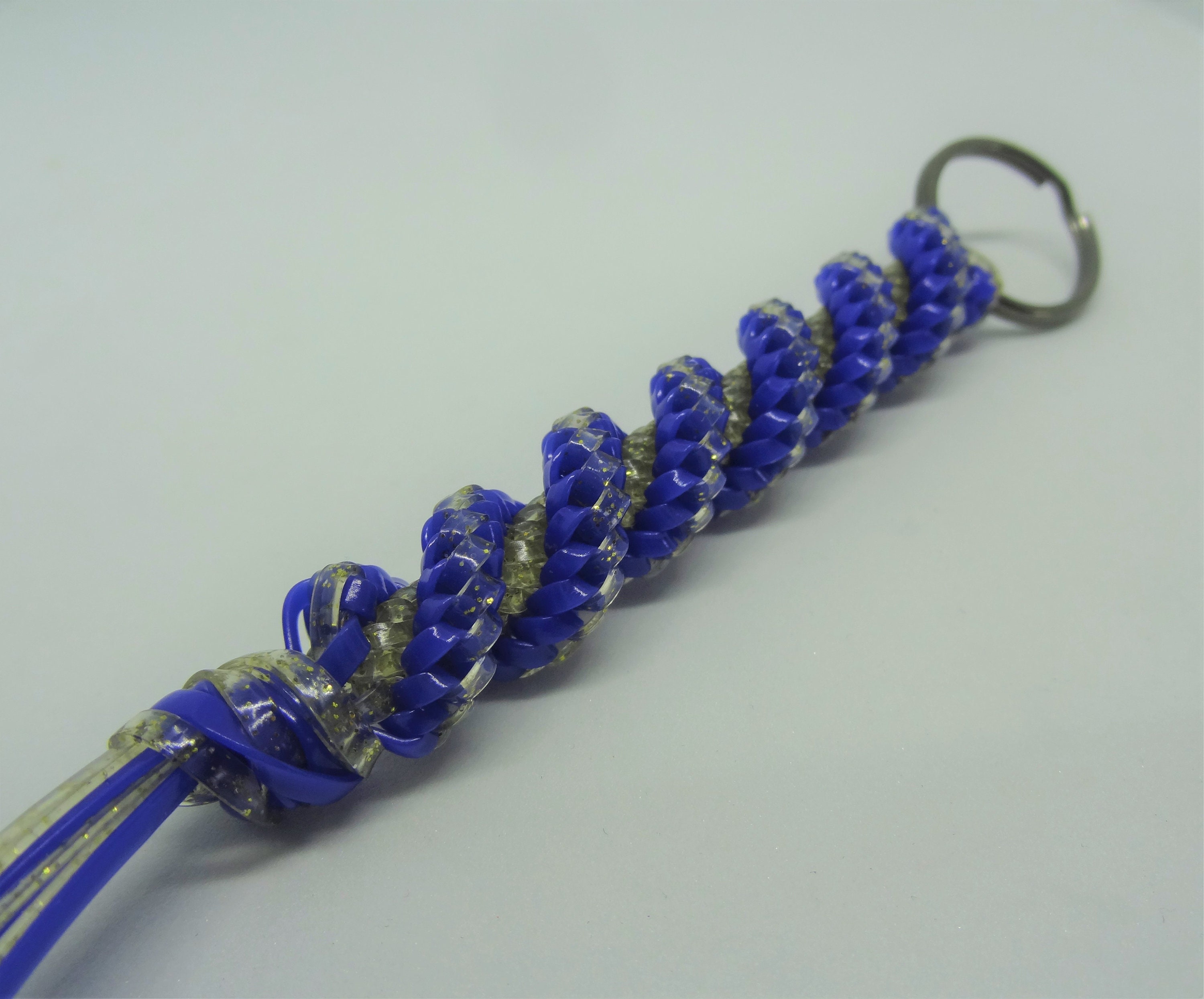 4 String Plastic Lace Keychain Etsy