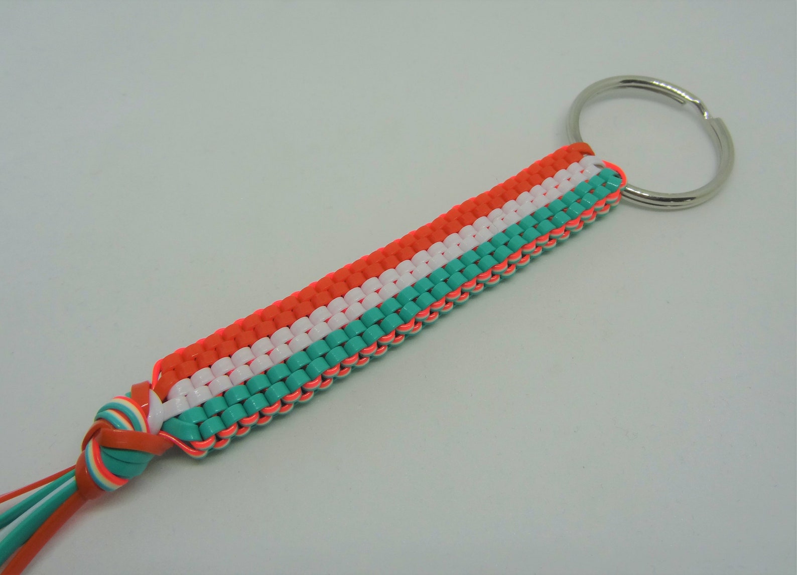4 String Plastic Lace Keychain Etsy