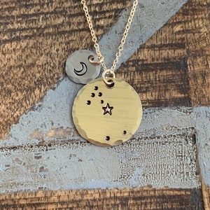 Zodiac Jewelry Gold Constellation Necklace Zodiac Necklace Celestial Jewelry Taurus Necklace Gift for her Zodiac Gift Taurus Jewelry