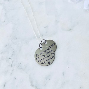 Foster Mom Gift Foster Mom Necklace Foster Gift Mom Gift Adoption Gift A Moment in My Home Foster Mom Jewelry Adoption Jewelry image 6