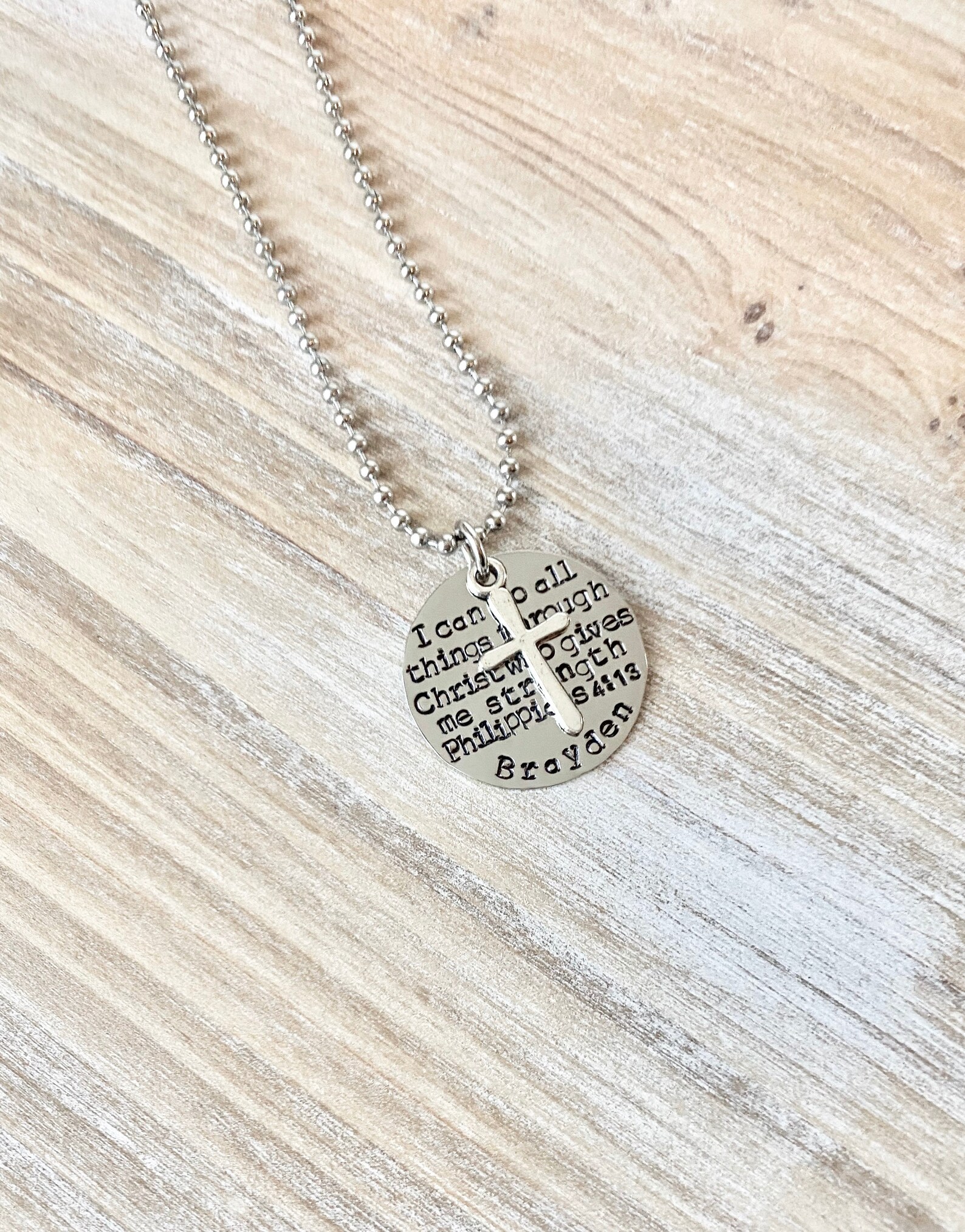 Boys Necklace Boys Necklace Boys Jewelry Cross Necklace Etsy