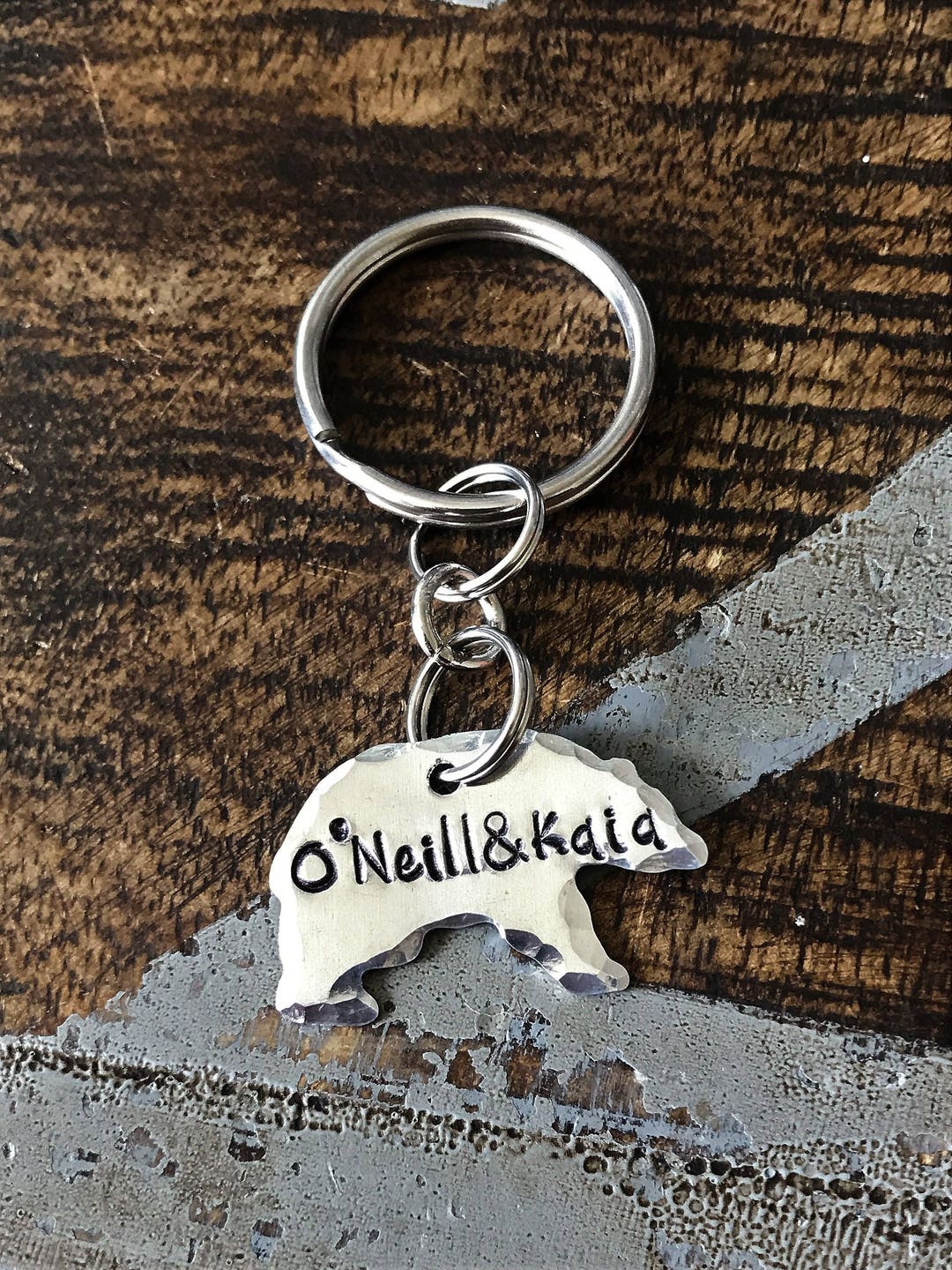 Mama Bear Keychain - Personalized Gifts For Mom