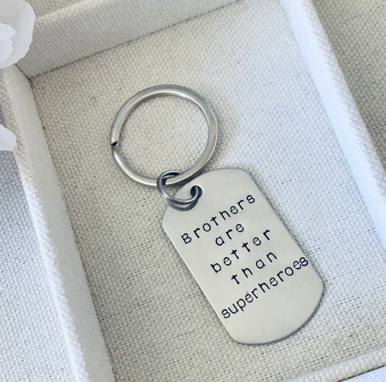 Brother Keychain Brothers Are Better Than Superhero Gift for Etsy UK