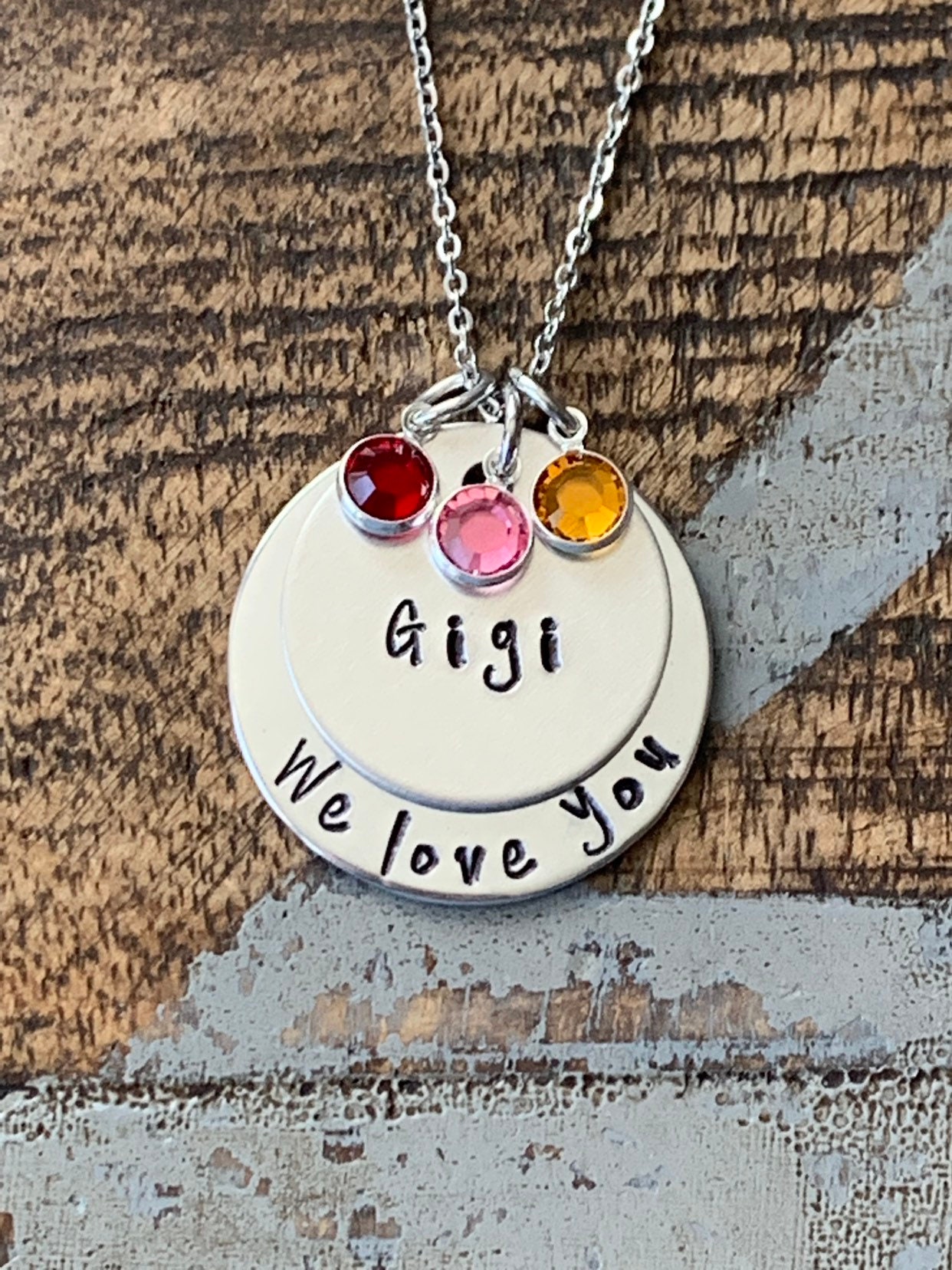 Sterling Gigi Necklace - Etsy