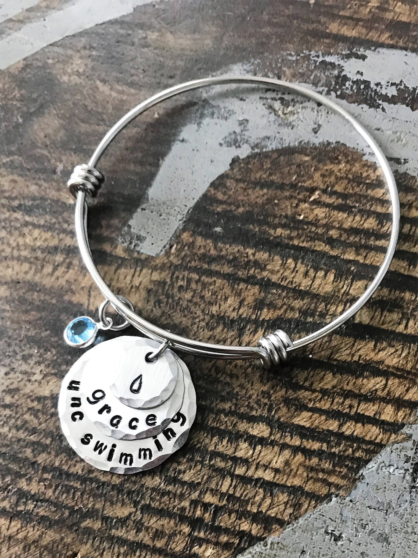 Water Bracelet Swimming Bracelet Swimming Expandable Bangle Etsy