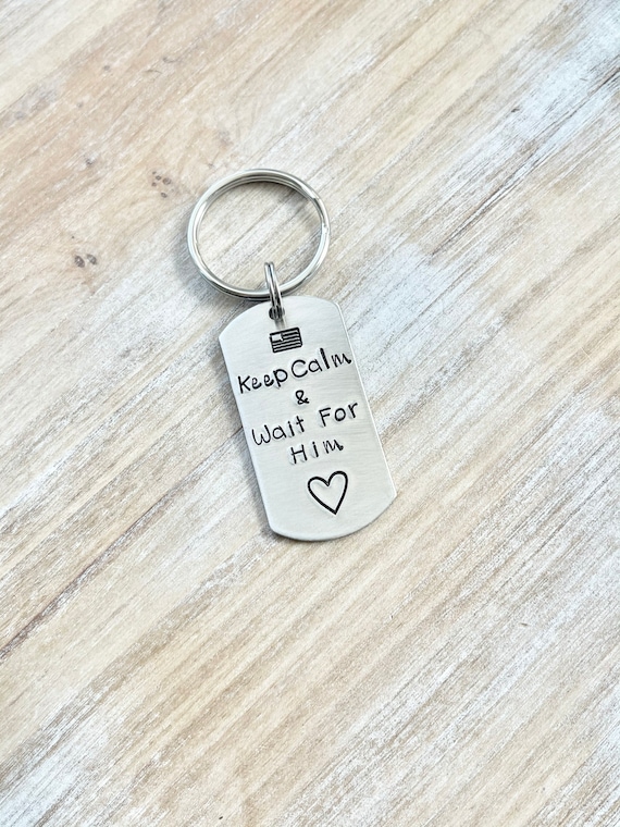 Military shop keychain long