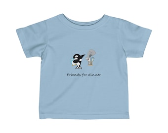 Friends for Dinner Infant Fine Jersey Tee