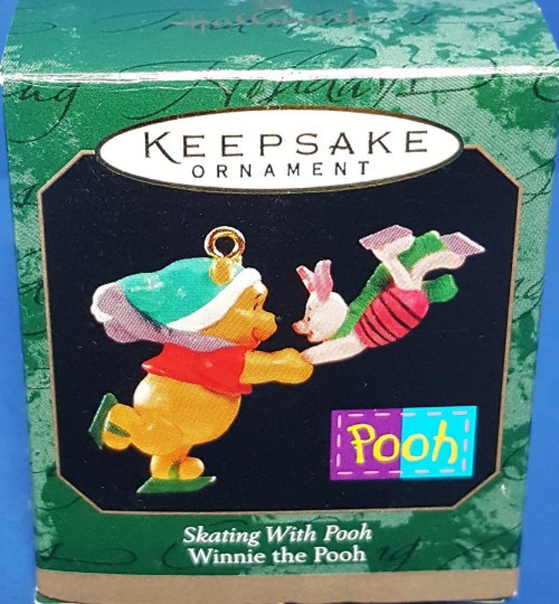 1999 Winnie the Pooh Skating With Pooh Retired | Etsy