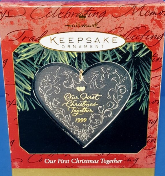 OUR CHRISTMAS TOGETHER ~ 1999 Hallmark Keepsake Ornament ~ New OUR CHRISTMAS TOGETHER ~ 1999 Hallmark Keepsake Ornament ~ New