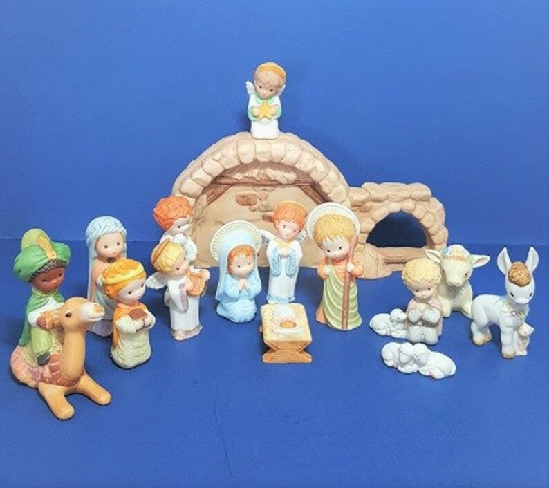 Hallmark Mary Hamilton/'s The Nativity Collection Rare Hard to Find 1981 to 1986 Complete Set15 Pieces Retired