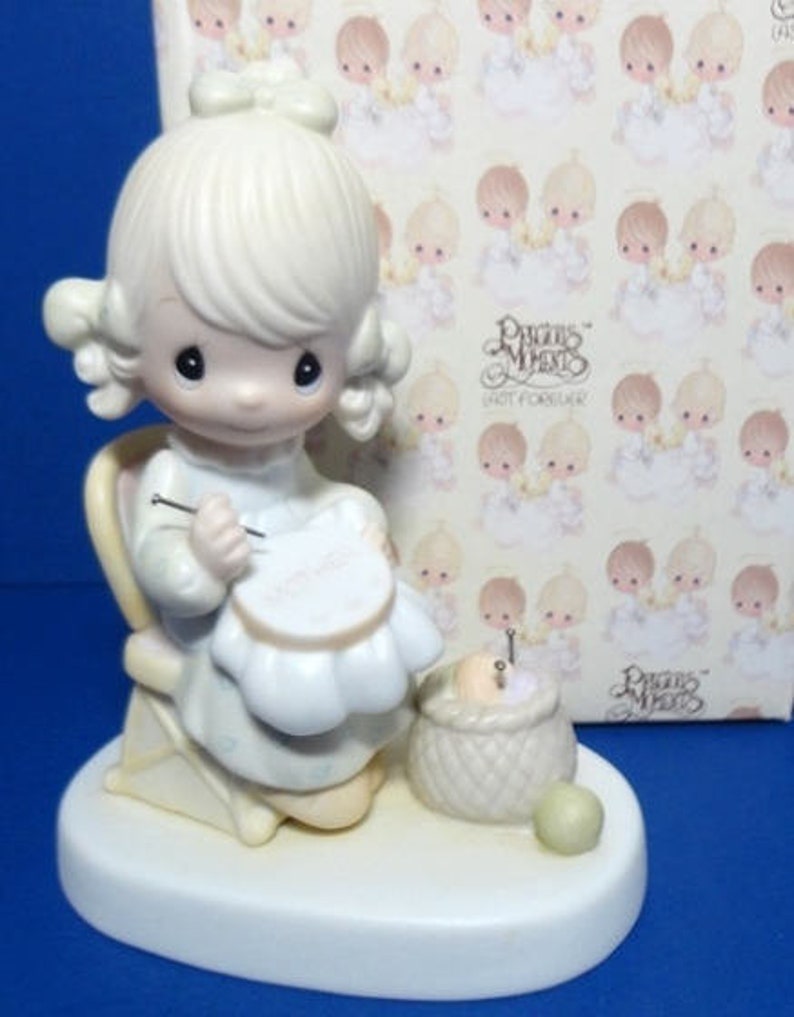 precious moments mother sew dear doll
