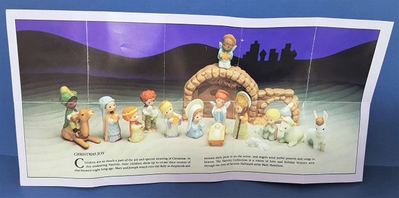 Hallmark Mary Hamilton/'s The Nativity Collection Rare Hard to Find 1981 to 1986 Complete Set15 Pieces Retired