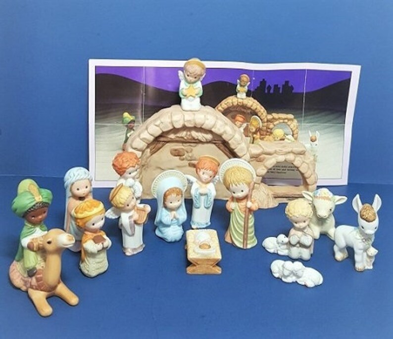 Hallmark Mary Hamilton/'s The Nativity Collection Rare Hard to Find 1981 to 1986 Complete Set15 Pieces Retired