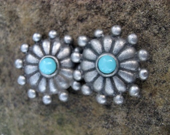 Faux Turquoise Pewter Jewelry Pieces The Crow Keeper Destash