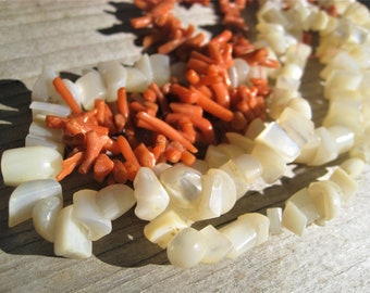 Mother Of Pearl Coral Chips The Crow Keeper Destash Supplies