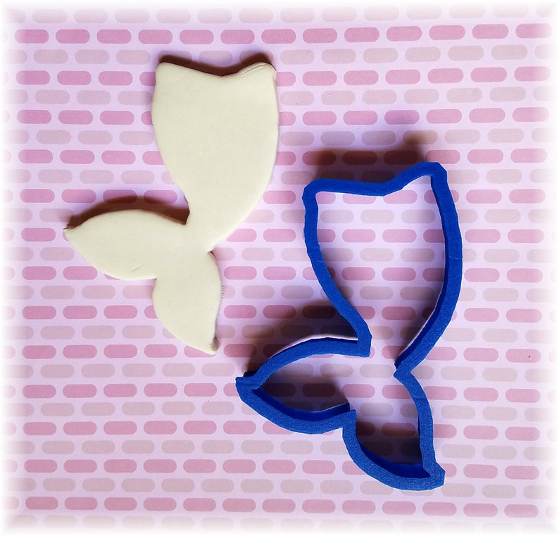 Zeemeermin staart cookie cutter afbeelding 2