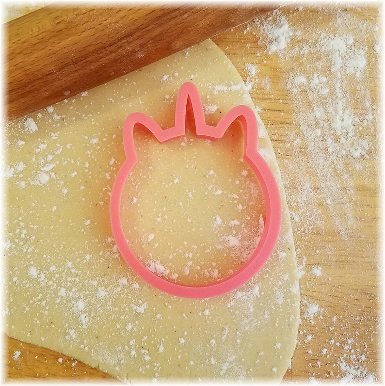 Round Unicorn Cookie Cutter image 2