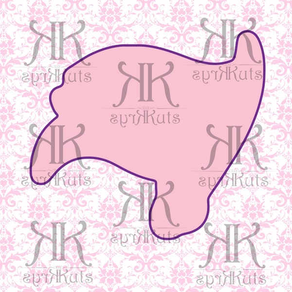 Football Dolphins Cookie Cutter Etsy