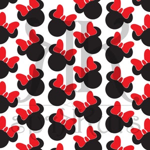 Girl Mouse 2 Piece Stencil SVG DOWNLOAD