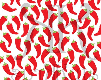 Chili 2 Piece Stencil Set SVG DOWNLOAD