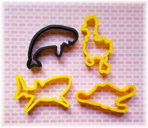 Manta Ray Character Cookie Cutter