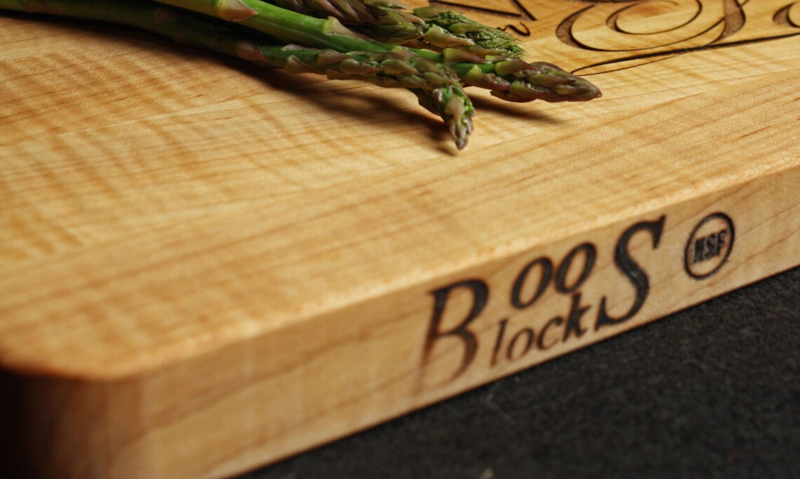 Personalized Cutting Board BOOS Maple Custom Engraved Stag Etsy