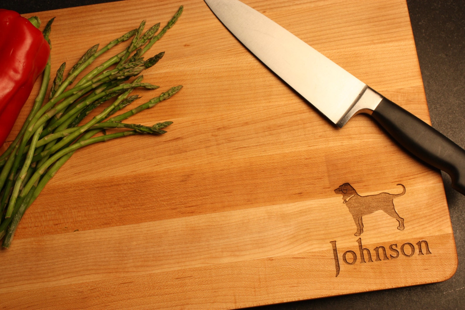 Personalized Cutting Board BOOS W/ Custom Engraved Labrador Etsy