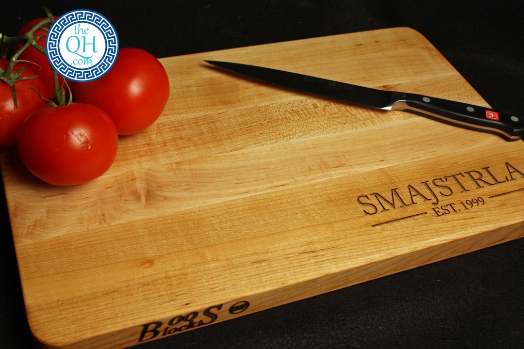 Professional BOOS Personalized Chef Cutting Board BOOS Custom Engraved