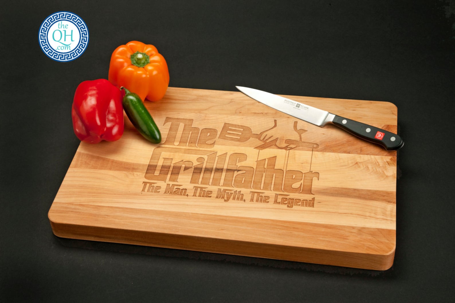 Personalized Cutting Board BOOS Maple The Grillfather The Man Etsy