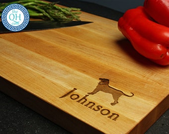 Personalized Cutting Board BOOS  Family Name Wedding – The Quintessential  Hostess