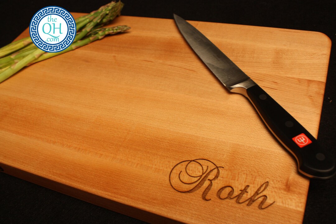 Personalized Cutting Board BOOS Maple Chef Quality Custom Engraved
