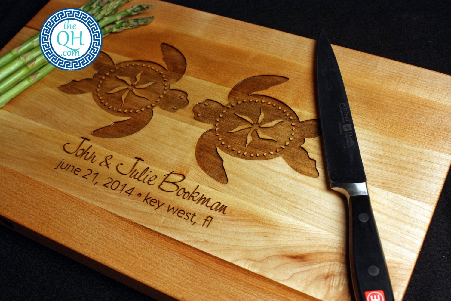 BOOS Personalized Cutting Board 12x18x1.5 Custom Engraved Sea Etsy