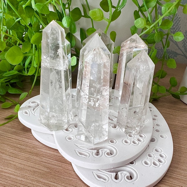 Clear Quartz Tower, Crystal Towers, Gift for Her, Home Decor, Crystal Towers, Crystal Points, Freestanding Crystals