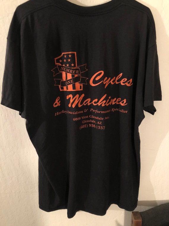 1980s Harley performance specialist t shirt