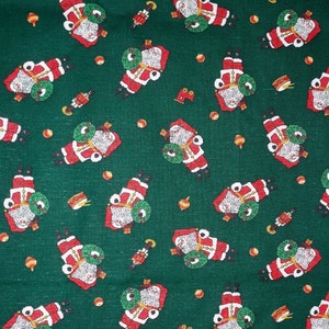 Santa Fabric 1 1/2 yard