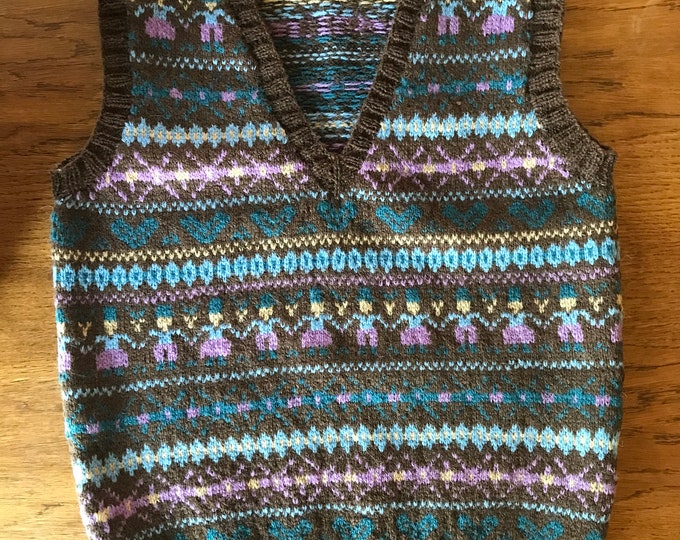 FairIsle Maids and Men Sleeveless Jumper