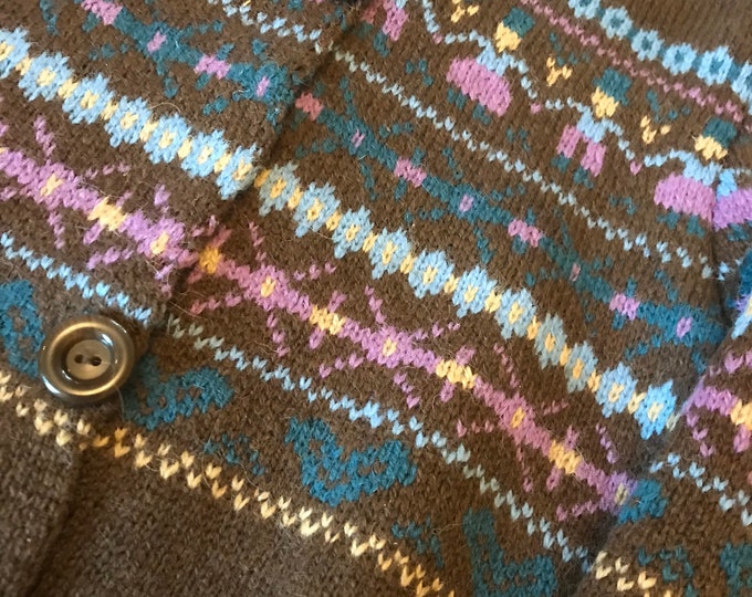 Maids and Men Fair isle Cardigan