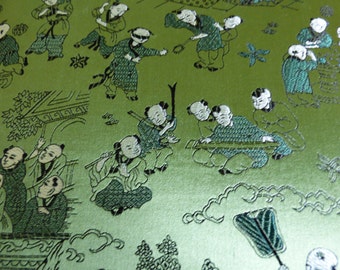 Silk-bound Photograph Album