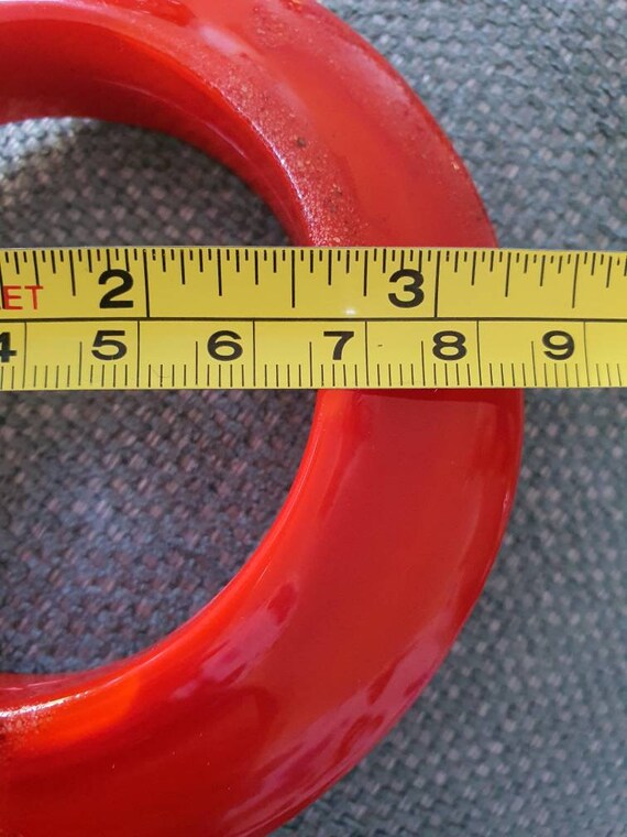 Dominique Denaive Lucite Resin Bangle Gem