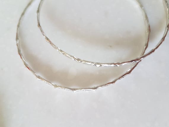 Children's 1970s Indian silver bangles - image 4