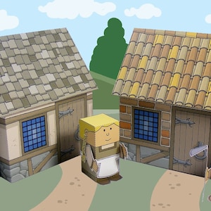 Medieval MiniWorld – The Village – Set 1