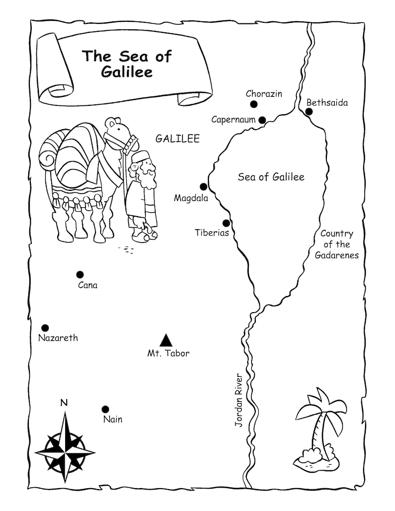 Bible Maps for study and teaching instant download image 3