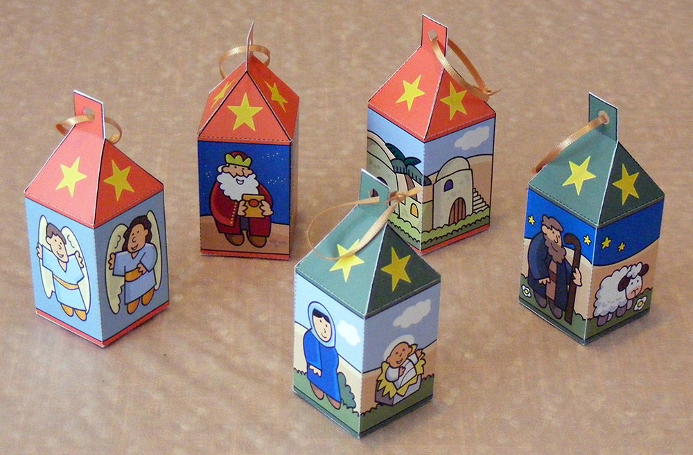 Nativity Ornaments Set 1. Instant Download (Download Now) - Etsy