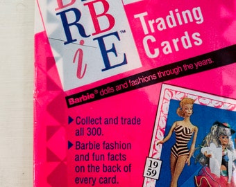 barbie trading cards value