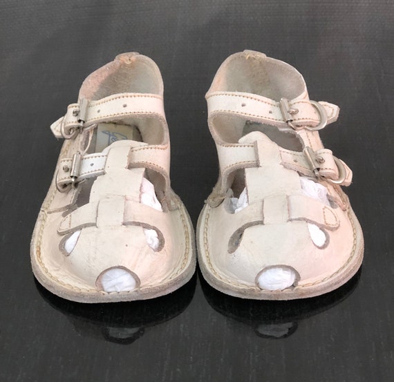 double buckle baby sandals