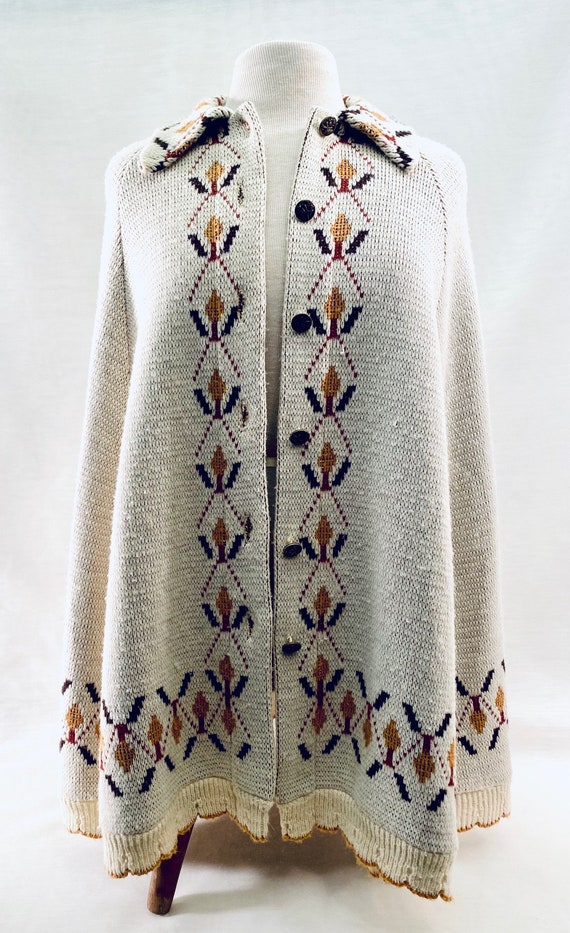 Vintage Sweater Cape from Montgomery Ward