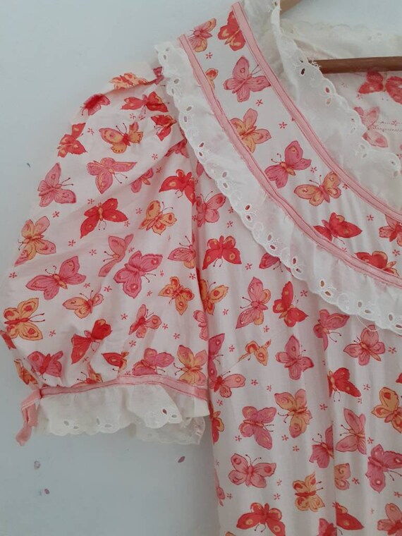 Vintage cotton prairie dress