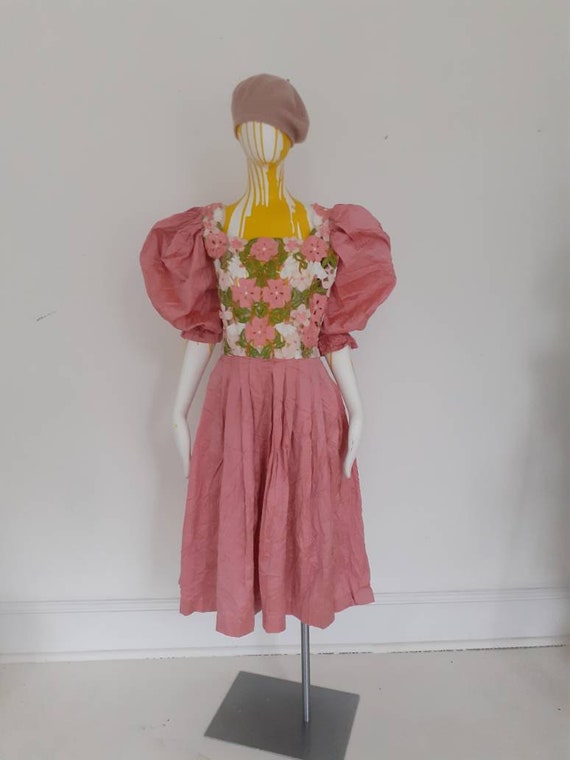 Vintage silk dress